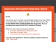 EesySoft popup message notifying faculty that have access Tegrity during a defined window.